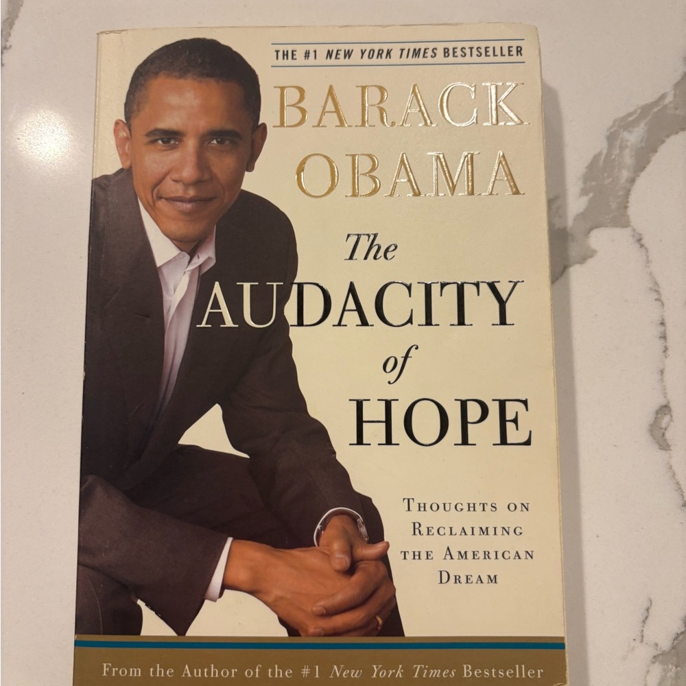 The Audacity of Hope Book by Barack Obama